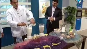 تهیه دسر-آموزش شیر پسته و شیر فندوق