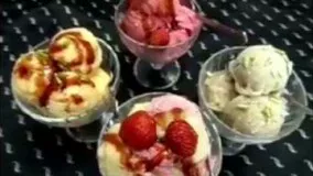 تهیه دسر-سه نوع بستنی میوه ای خوشمزه