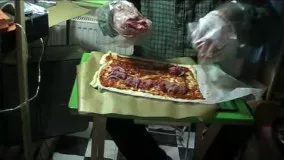 آموزش آشپزی-تهیه پیتزا گوشت قارچ لذیذ