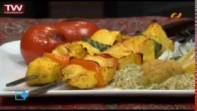 آشپزی آسان-تهیه  جوجه کباب رنگین-مجلسی