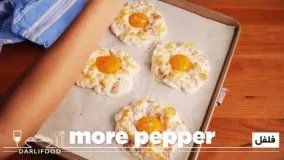 آشپزی ساده-تخم مرغ ابری-روشی خلاق