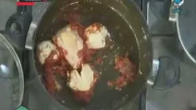 آشپزی آسان-خورشت آلوچه با مرغ زنجان