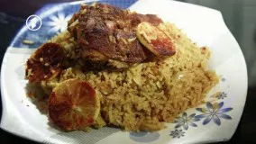 آشپزی آسان - گوشت مرغ با برنج-بسیار لذیذ  و خوشمزه