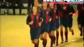 فوتبال مسی در سنین نوجوانی  