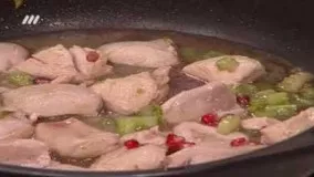 هنر آشپزی-مرغ و بادمجان یونانی