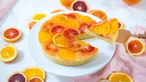 کیک پزی-کیک پرتقالی لذیذ