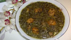 آشپزی ایرانی-خیار خورشت گیلانی