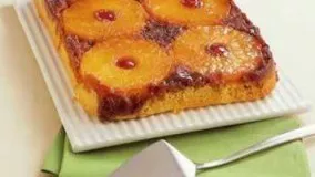 کیک پزی-کیک اناناس بسیار خوشمزه و لذیذ
