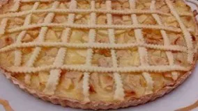 کیک پزی-تهیه تارت سیب آسان