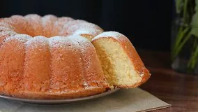 کیک پزی-کیک پرتقالی ساده
