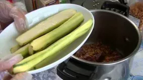 آشپزی ایرانی-تهیه خورشت کدو