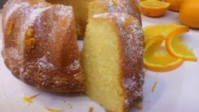 کیک پزی-بهترین کیک پرتقالی 