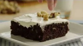 شیرینی پزی-کیک کدو و شکلات خوش طعم و لذیذ