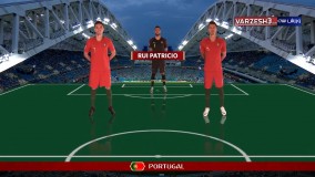 پخش زنده بازی اسپانیا پرتغال ( ترکیب بازی )
