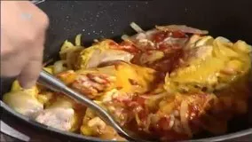 آشپزی آسان-خورشت مرغ و آلو  و  زرشک