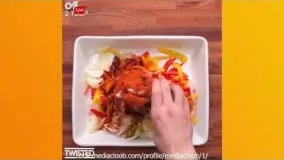 آشپزی آسان-دونات مرغ