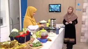 آشپزی ایرانی-شوید‌پلو با ماش و کلم