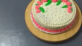 کیک پزی-    طرز تهیهٔ آسان کریم کیک