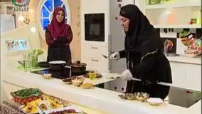 آشپزی ایرانی-خورشت سیب و آلبالو - خوشمزه 