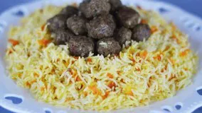 آشپزی ایرانی-طرز تهیه هویج پلو خوشمزه و مجلسی