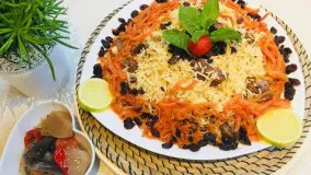 آشپزی ایرانی-طرز تهيه قابلى پلو ازبكى