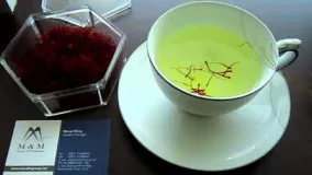 آشپزی ایرانی-تهیه چای زعفران