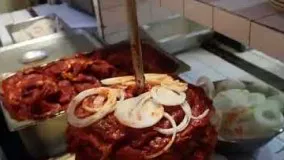آشپزی مدرن-کباب ترکی گوشت در مکزیک