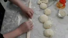 آشپزی ایرانی-آموزش نان  خانگی