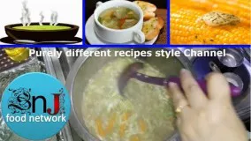 آشپزی آسان-سوپ مرغ و سبزیجات- غذای رژیمی