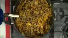 آشپزی ایرانی-خانم گلاور کلم پلو مجلسی