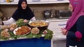 آشپزی ایرانی-خانم گلاور آش جو 