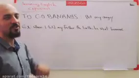 expression lesson- to go banans