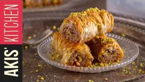 شیرینی پزی-تهیه باقلوای لذیذ ترکی