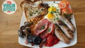 آشپزی مدرن-ایده های صبحانه- صبحانه کامل انگلیسی