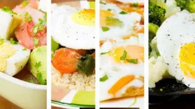 آشپزی مدرن-ایده های صبحانه سالم و رژیمی با تخم مرغ