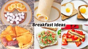 آشپزی مدرن-ایده های صبحانه سالم و سریع!!!
