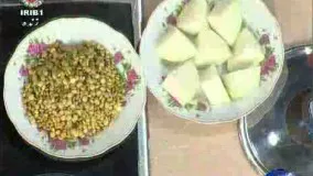 آشپزی ایرانی-آبگوشت عدس و کلم شیرازی