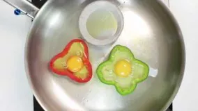 آشپزی آسان-طرز تهیه تخم مرغ به سه طریقه بسیار جالب