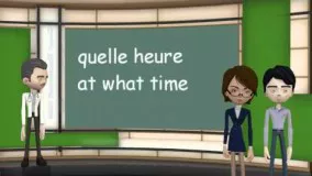 یادگیری زبان فرانسه - واژگان - انگلیسی به فرانسوی