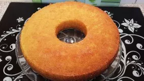 کیک پزی-سیمولینا سیرپ کیک