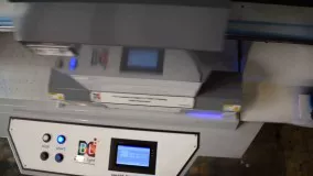 دستگاه چاپ فلت بد سطح تخت UV
