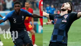 پیش بازی فینال جام جهانی 2018 فرانسه و کرواسی
