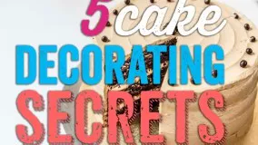 رازهای تزیین کیک
