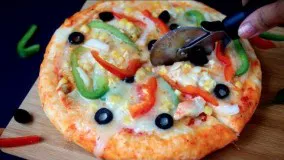 طرز پيتزا درست كردن-از سراسر جهان 1-طرز پیتزا خانگی