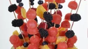 تزیین میوه-تزیین هندوانه-مناسب مهمانی ها
