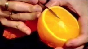 تزیین میوه-تزیین زیبای پرتقال