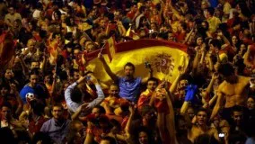 جام ملتهای اروپا: شادی و جشن در اسپانیا، غم واندوه در...