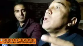 درگیری خداداد عزیزی با خبرنگاران اهواز - هفته نوزدهم لیگ برتر ایران