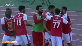 لیگ برتر فوتبال ایران : خلاصه بازی پرسپولیس 2 - 0 تراکتورسازی هفته هفدهم 96-97