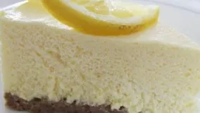 کیک پزی-تهیه چیز کیک لیمو بدون نیاز به فر